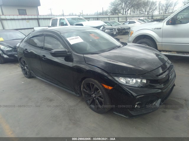 HONDA CIVIC HATCHBACK 2018 shhfk7g44ju219423