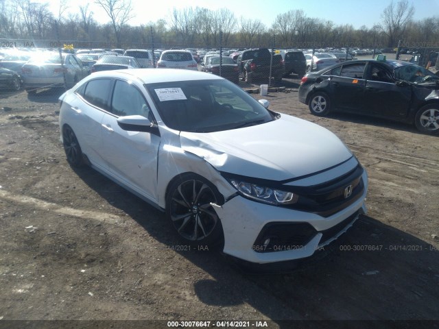 HONDA CIVIC HATCHBACK 2018 shhfk7g46ju206785