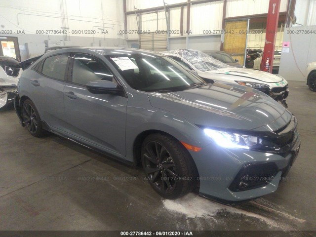 HONDA CIVIC HATCHBACK 2018 shhfk7g46ju214451