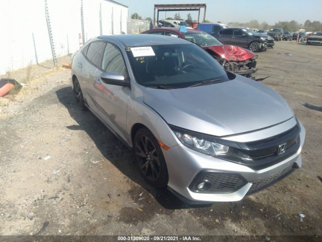 HONDA CIVIC HATCHBACK 2018 shhfk7g46ju217513