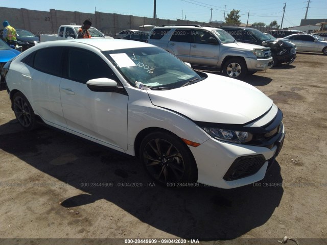 HONDA CIVIC HATCHBACK 2019 shhfk7g46ku211289