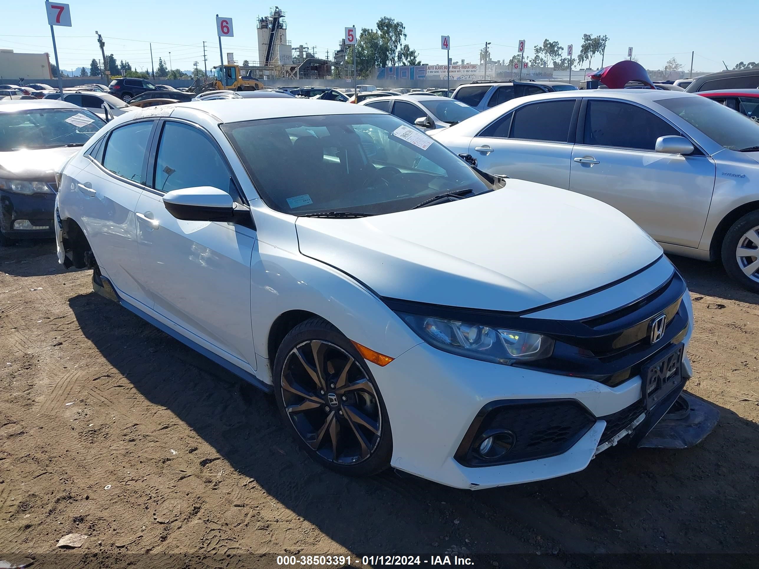 HONDA CIVIC 2017 shhfk7g47hu204358