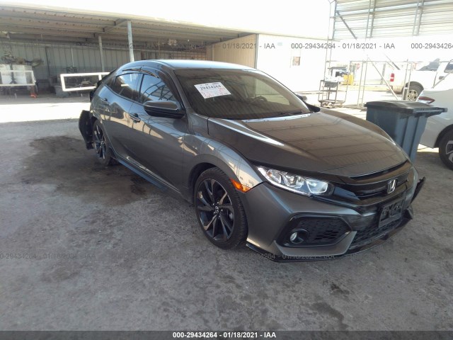 HONDA CIVIC HATCHBACK 2018 shhfk7g47ju209324