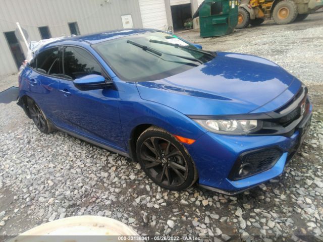 HONDA CIVIC HATCHBACK 2018 shhfk7g47ju218296