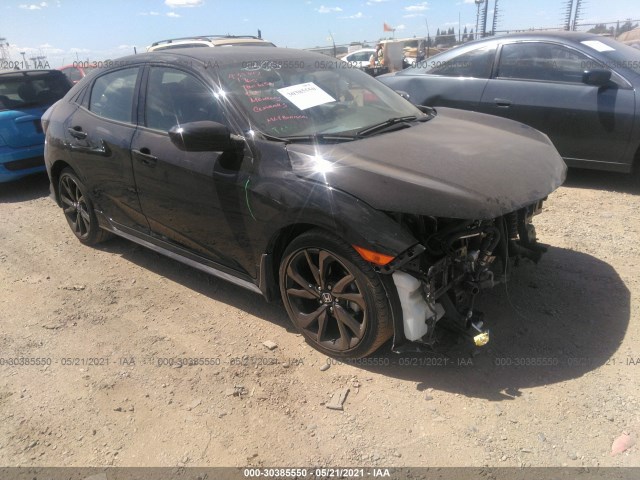 HONDA CIVIC HATCHBACK 2019 shhfk7g47ku225928