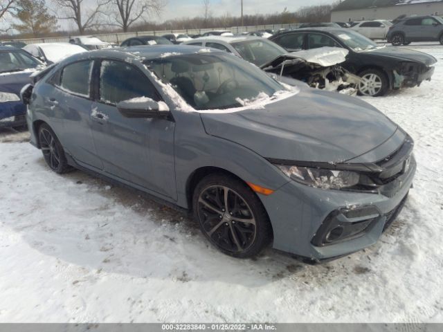 HONDA CIVIC HATCHBACK 2021 shhfk7g47mu218562