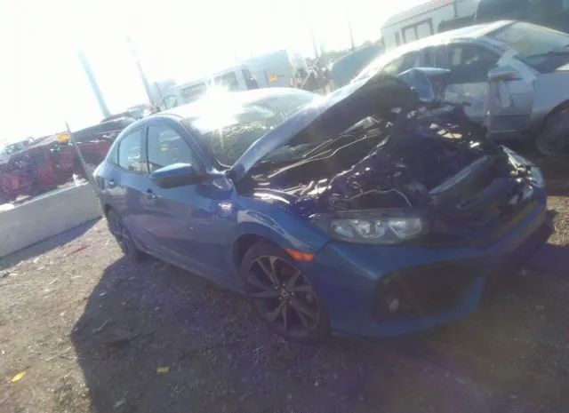 HONDA CIVIC HATCHBACK 2018 shhfk7g48ju215570