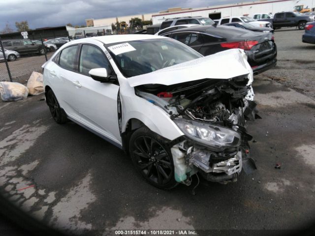 HONDA CIVIC HATCHBACK 2018 shhfk7g48ju216444