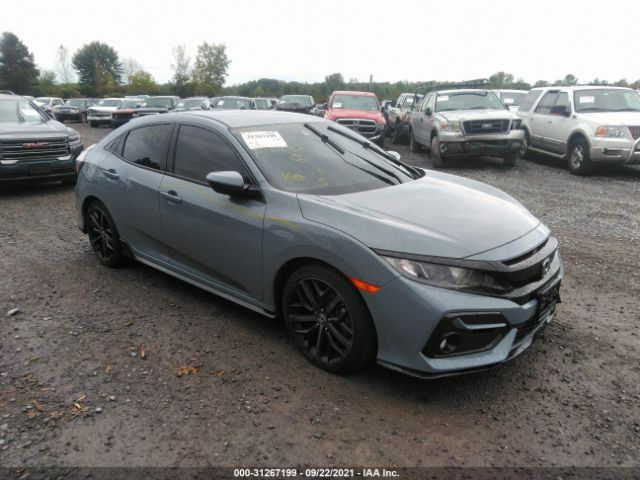 HONDA CIVIC HATCHBACK 2021 shhfk7g48mu216285