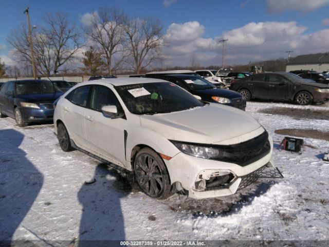 HONDA CIVIC HATCHBACK 2018 shhfk7g49ju201046