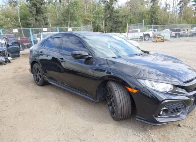 HONDA CIVIC HATCHBACK 2018 shhfk7g49ju205789