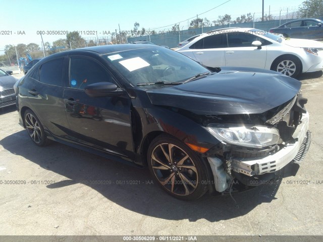 HONDA CIVIC HATCHBACK 2018 shhfk7g49ju212953