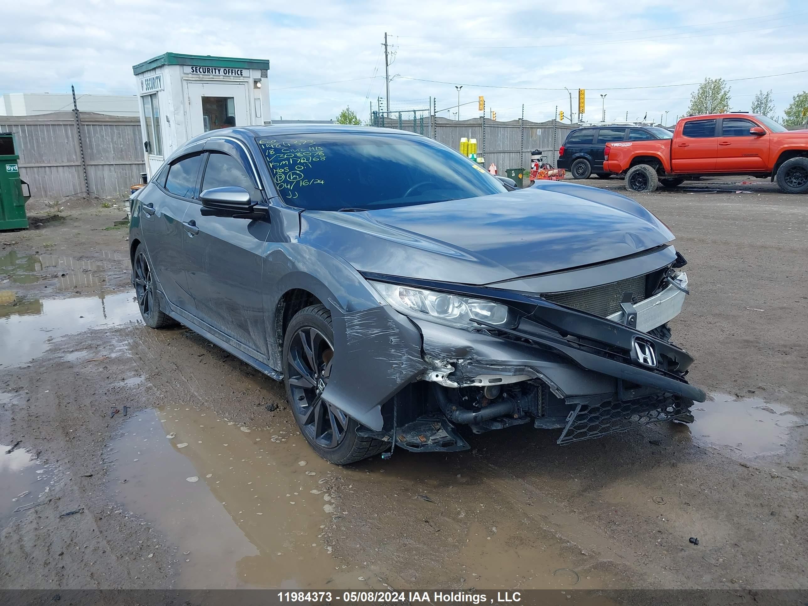 HONDA CIVIC 2018 shhfk7g49ju308078