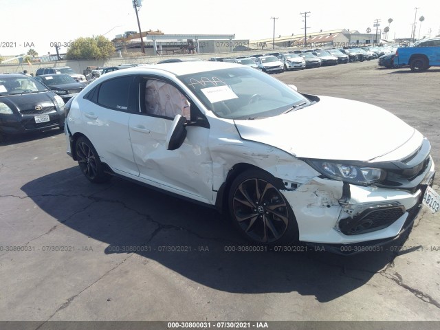 HONDA CIVIC HATCHBACK 2019 shhfk7g49ku220262