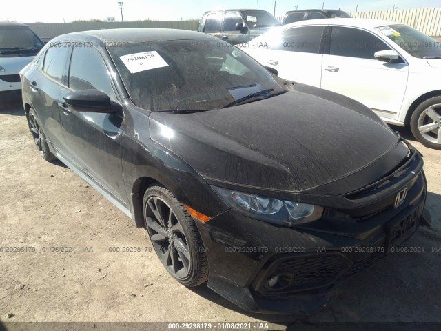 HONDA CIVIC HATCHBACK 2019 shhfk7g49ku226420