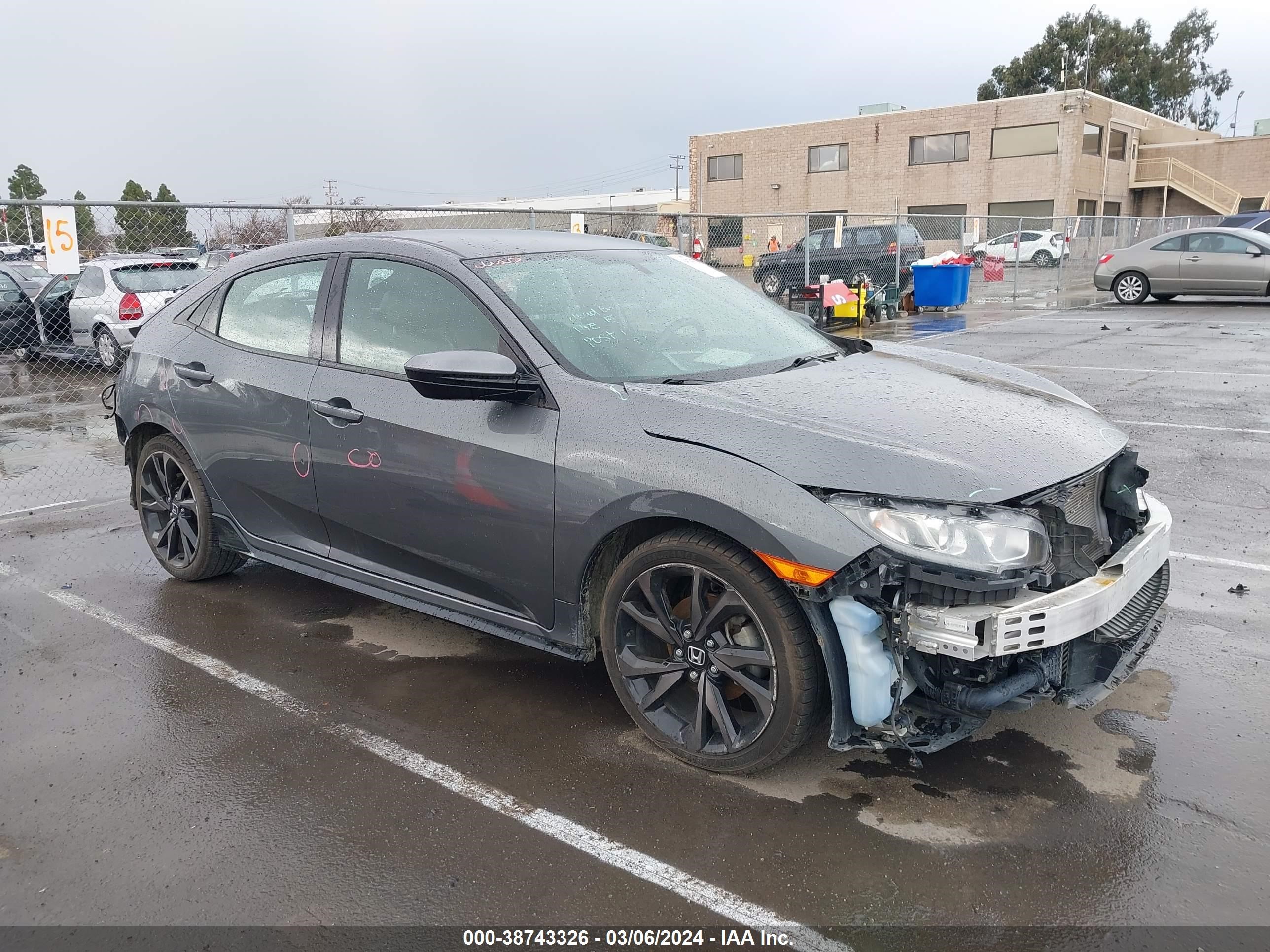 HONDA CIVIC 2018 shhfk7g4xju212878