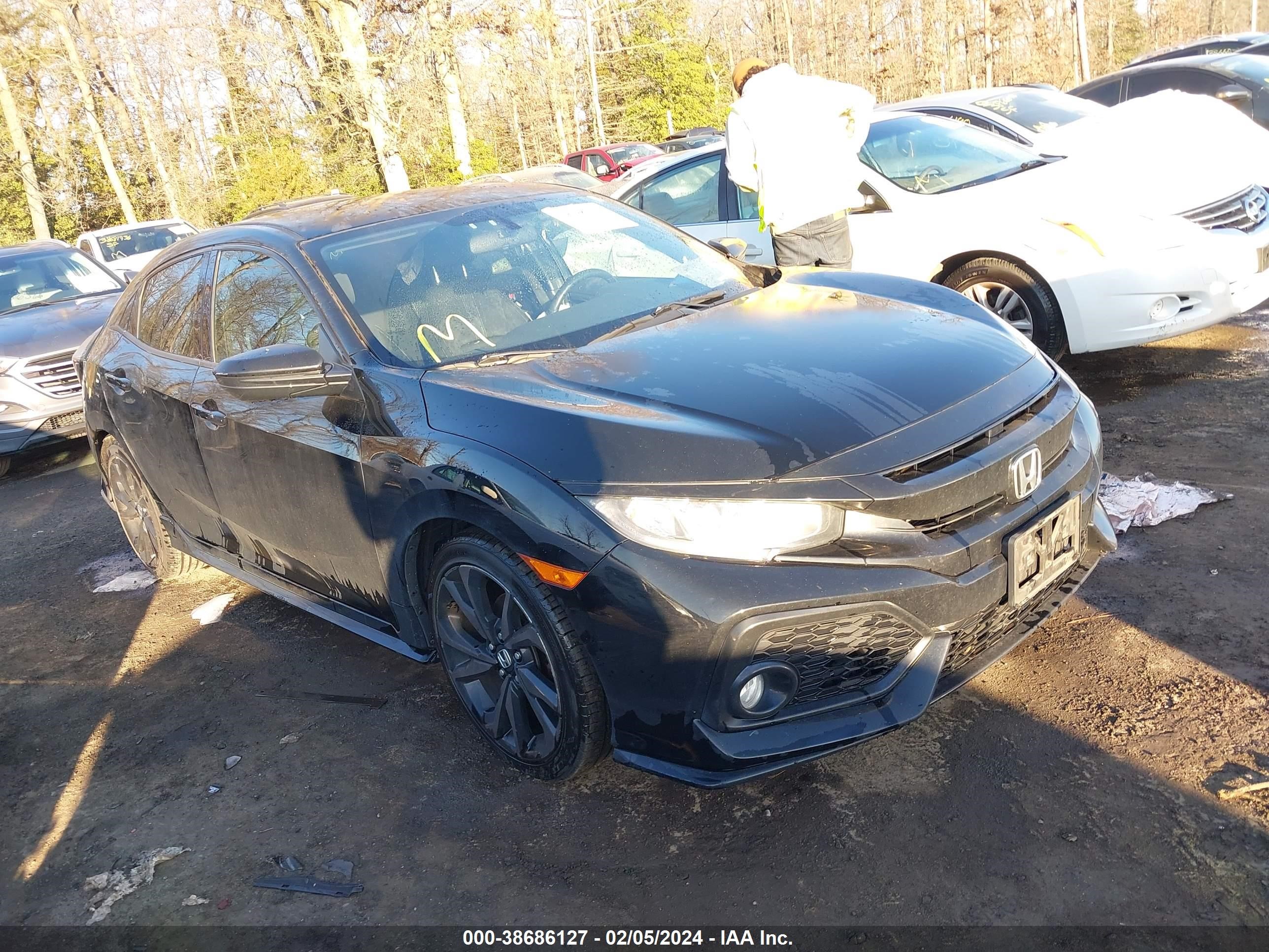 HONDA CIVIC 2018 shhfk7g4xju217918