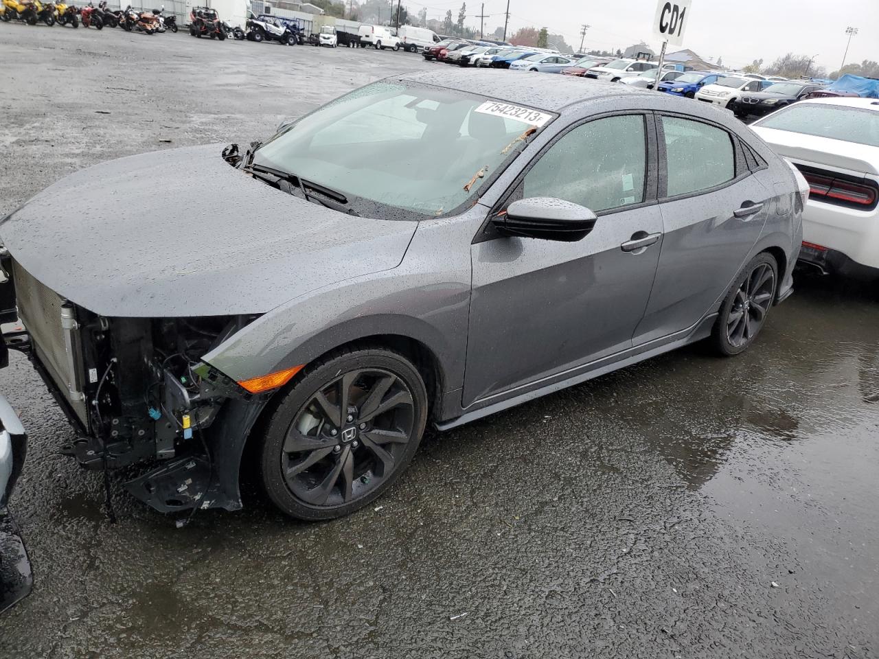 HONDA CIVIC 2018 shhfk7g4xju222763