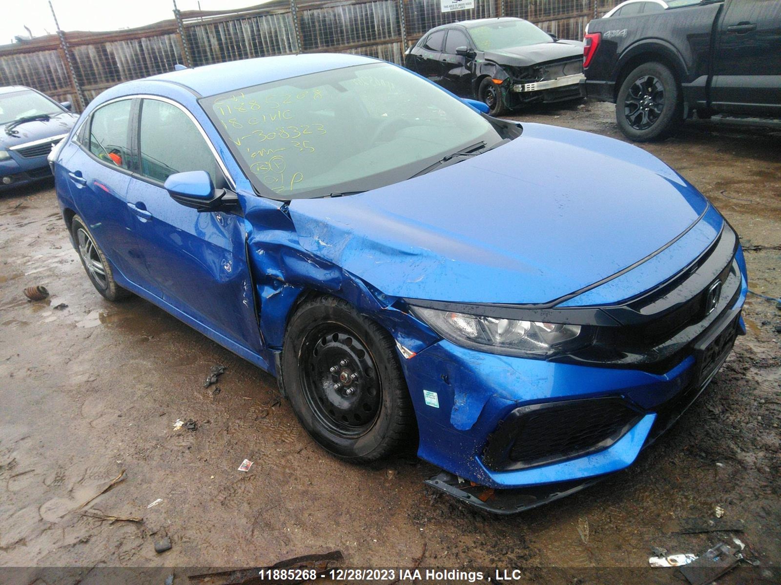 HONDA CIVIC 2018 shhfk7h20ju308323