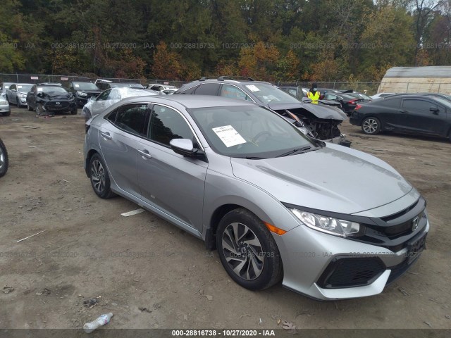 HONDA CIVIC HATCHBACK 2018 shhfk7h22ju227534