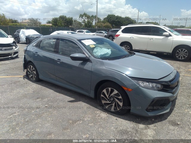 HONDA CIVIC HATCHBACK 2017 shhfk7h26hu222587