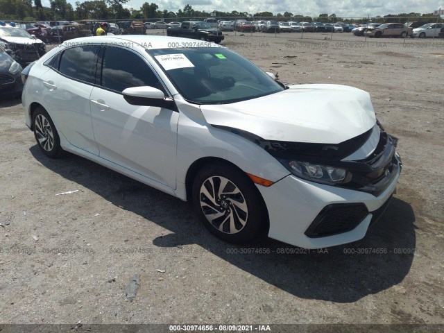 HONDA CIVIC HATCHBACK 2018 shhfk7h26ju234776