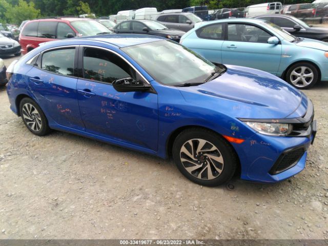 HONDA CIVIC HATCHBACK 2017 shhfk7h29hu428938