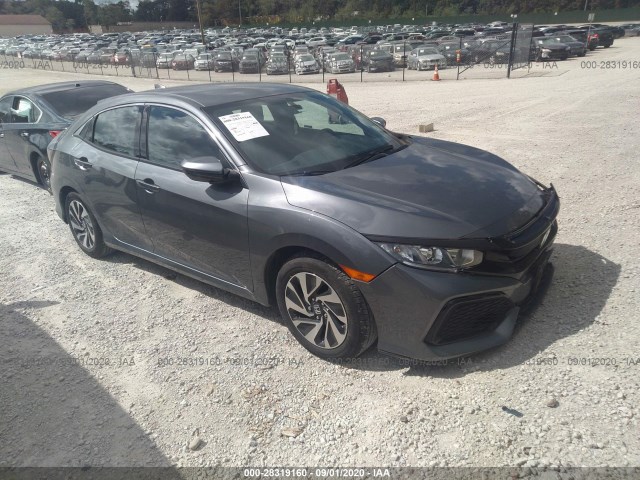 HONDA CIVIC HATCHBACK 2018 shhfk7h29ju425110