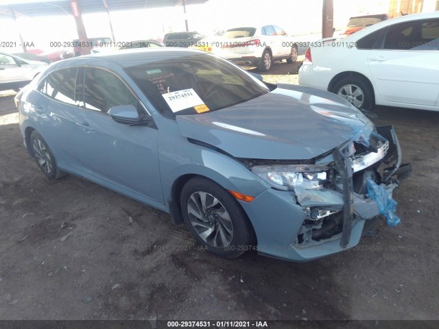 HONDA CIVIC HATCHBACK 2018 shhfk7h33ju215501