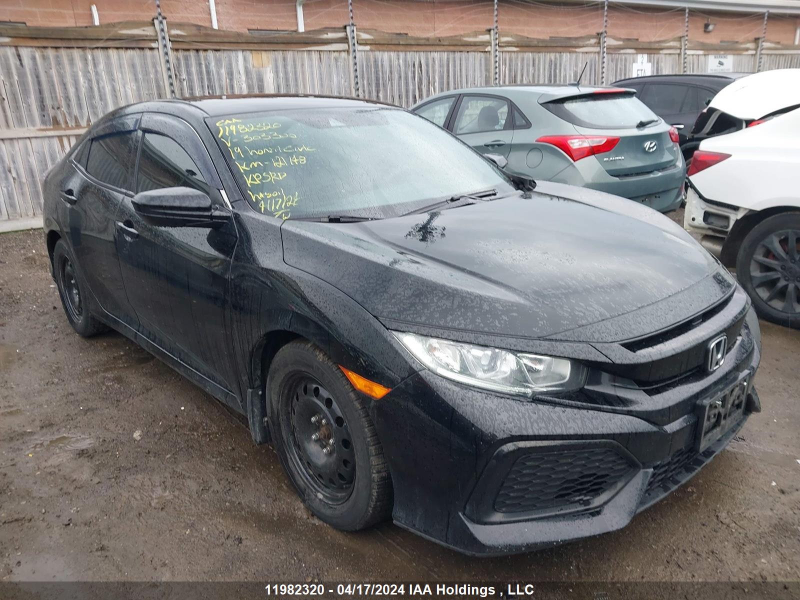 HONDA CIVIC 2019 shhfk7h34ku303300