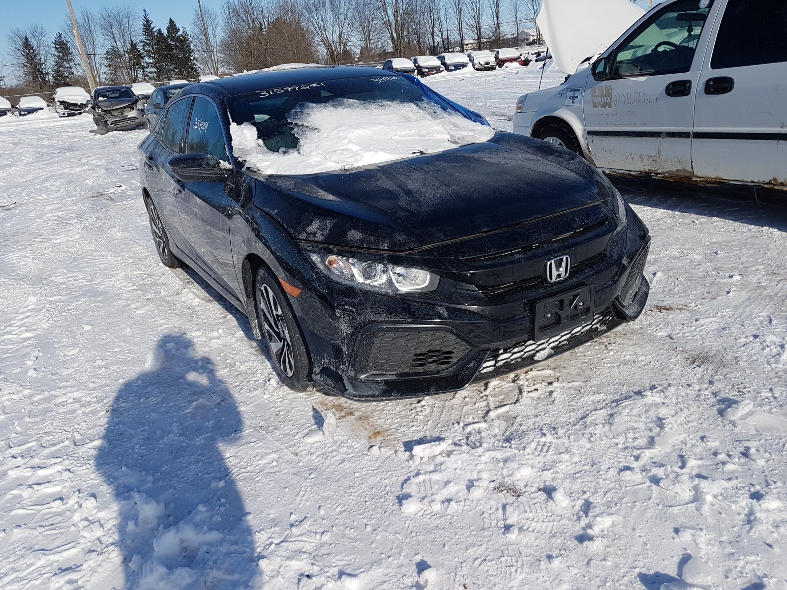 HONDA CIVIC LX 2019 shhfk7h35ku304911