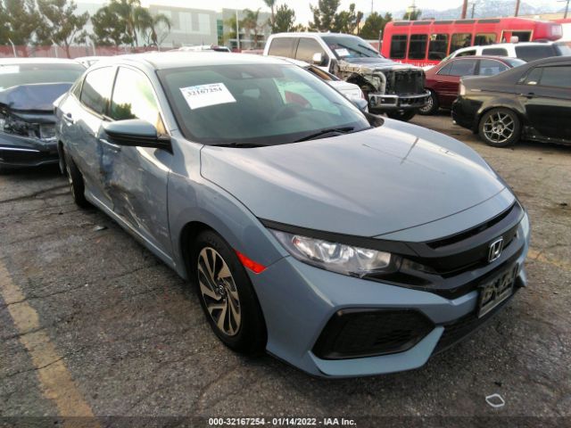 HONDA CIVIC HATCHBACK 2019 shhfk7h37ku403214