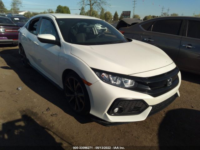 HONDA CIVIC HATCHBACK 2017 shhfk7h40hu231450