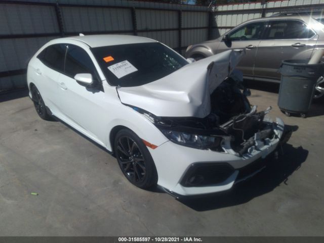 HONDA CIVIC HATCHBACK 2018 shhfk7h40ju221264