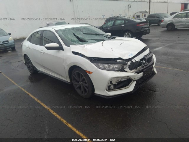 HONDA CIVIC HATCHBACK 2018 shhfk7h40ju423182