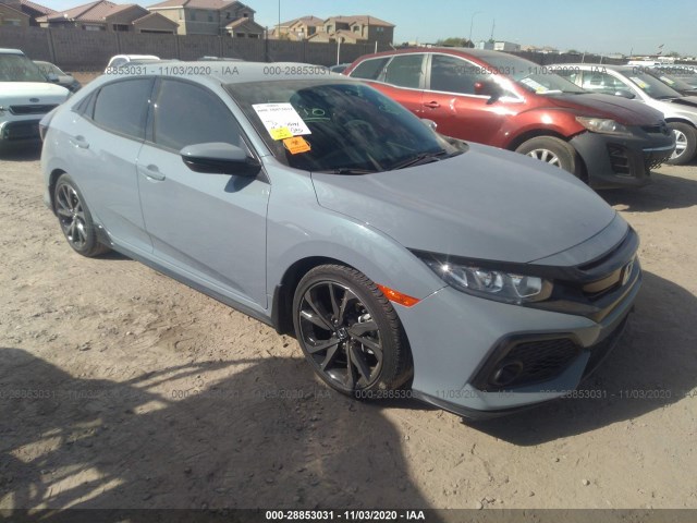 HONDA CIVIC HATCHBACK 2019 shhfk7h40ku207107