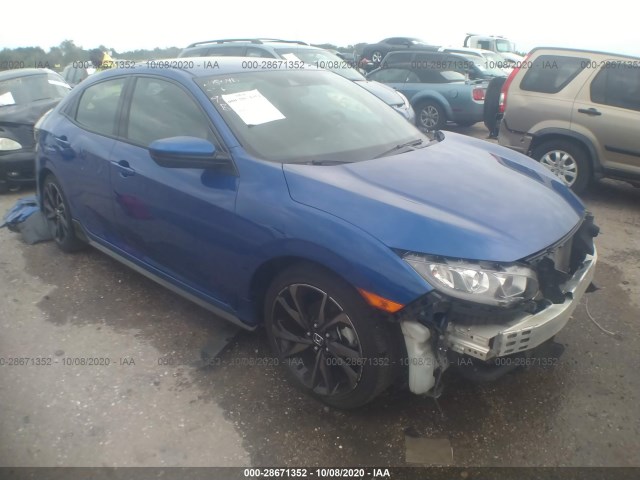 HONDA CIVIC HATCHBACK 2019 shhfk7h40ku212226