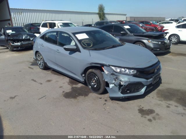 HONDA CIVIC HATCHBACK 2019 shhfk7h40ku414600