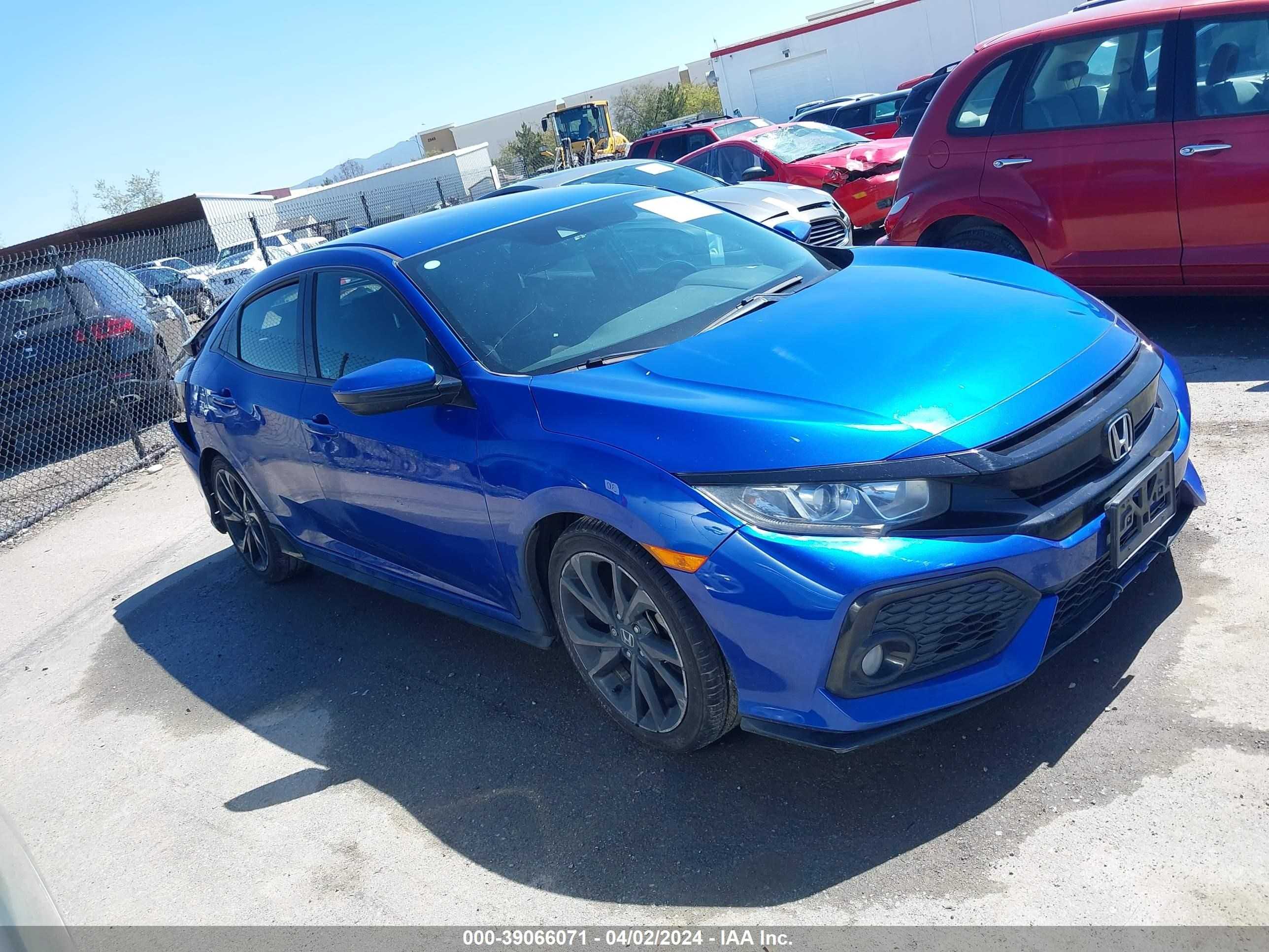 HONDA CIVIC 2019 shhfk7h40ku417724