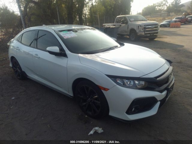 HONDA CIVIC HATCHBACK 2019 shhfk7h40ku420574