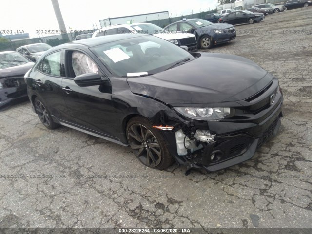 HONDA CIVIC HATCHBACK 2019 shhfk7h41ku405033