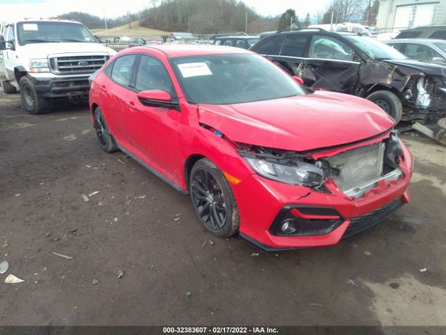 HONDA CIVIC HATCHBACK 2021 shhfk7h41mu201884