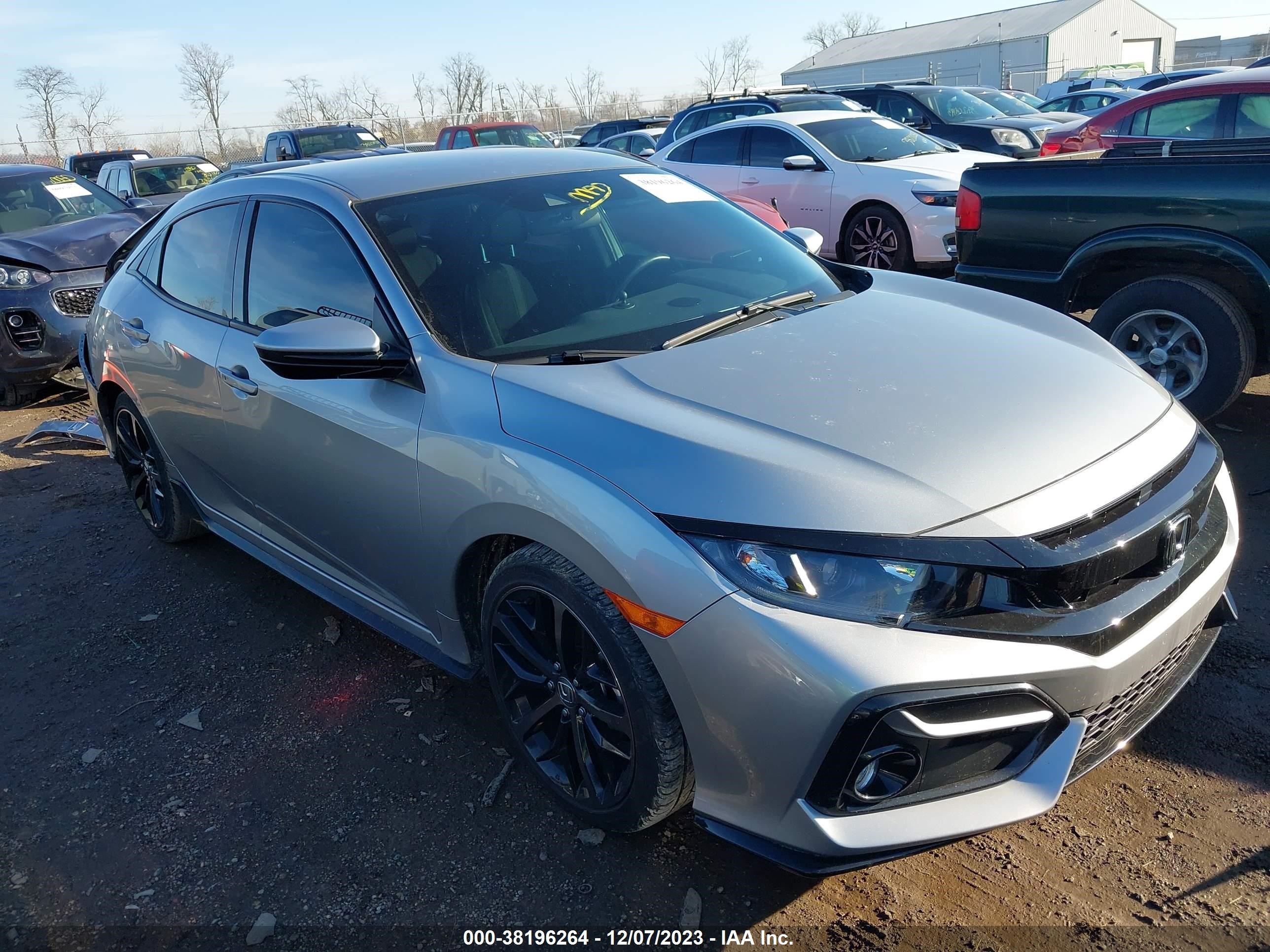 HONDA CIVIC 2021 shhfk7h41mu214277