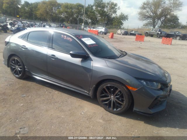 HONDA CIVIC HATCHBACK 2021 shhfk7h41mu215560