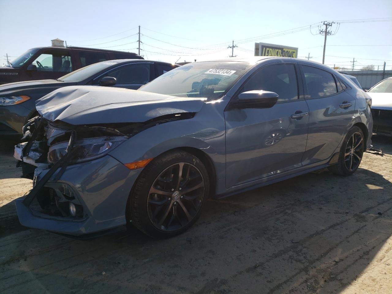 HONDA CIVIC 2021 shhfk7h41mu229457