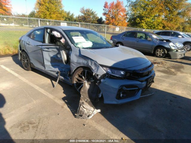 HONDA CIVIC HATCHBACK 2021 shhfk7h41mu426158