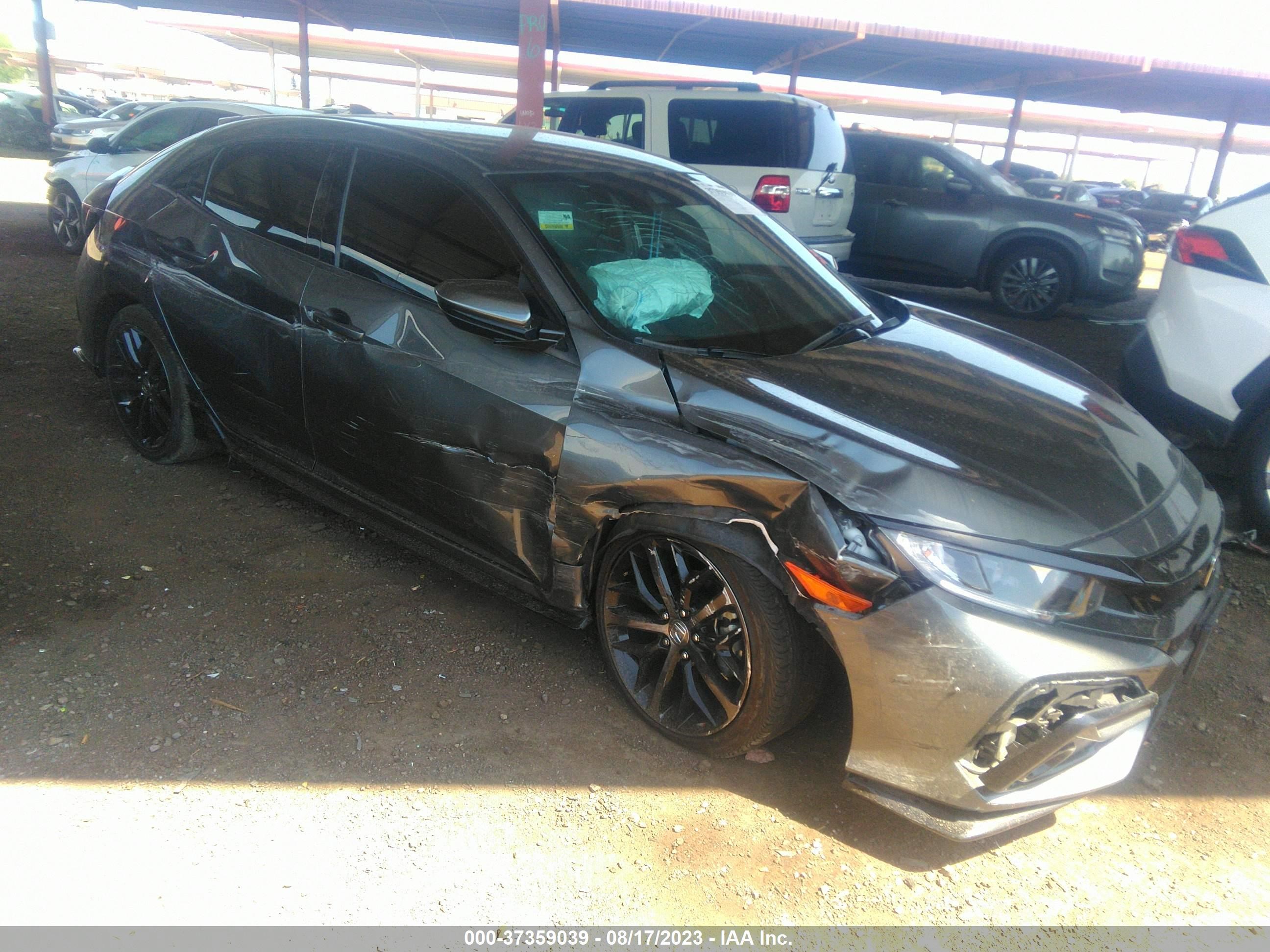 HONDA CIVIC 2021 shhfk7h41mu427178