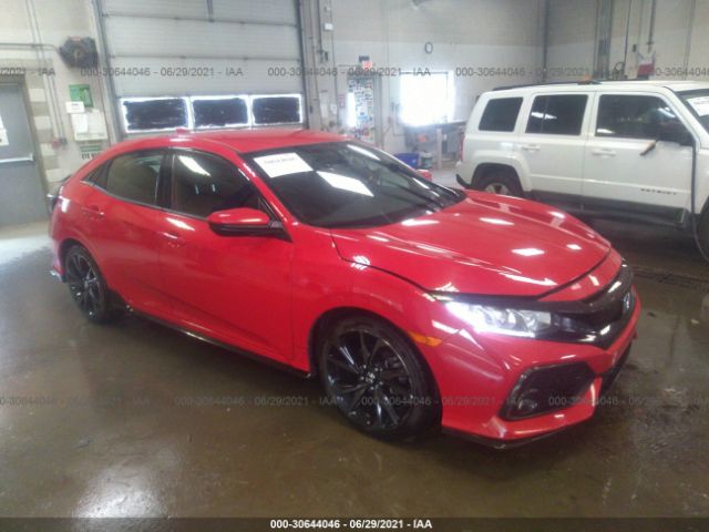 HONDA CIVIC HATCHBACK 2017 shhfk7h42hu205545