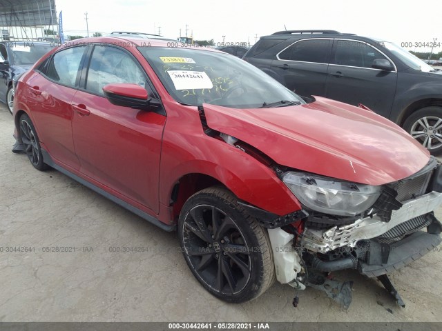 HONDA CIVIC HATCHBACK 2017 shhfk7h42hu217176