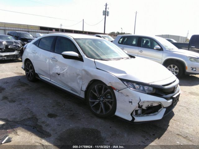 HONDA CIVIC HATCHBACK 2017 shhfk7h42hu230574